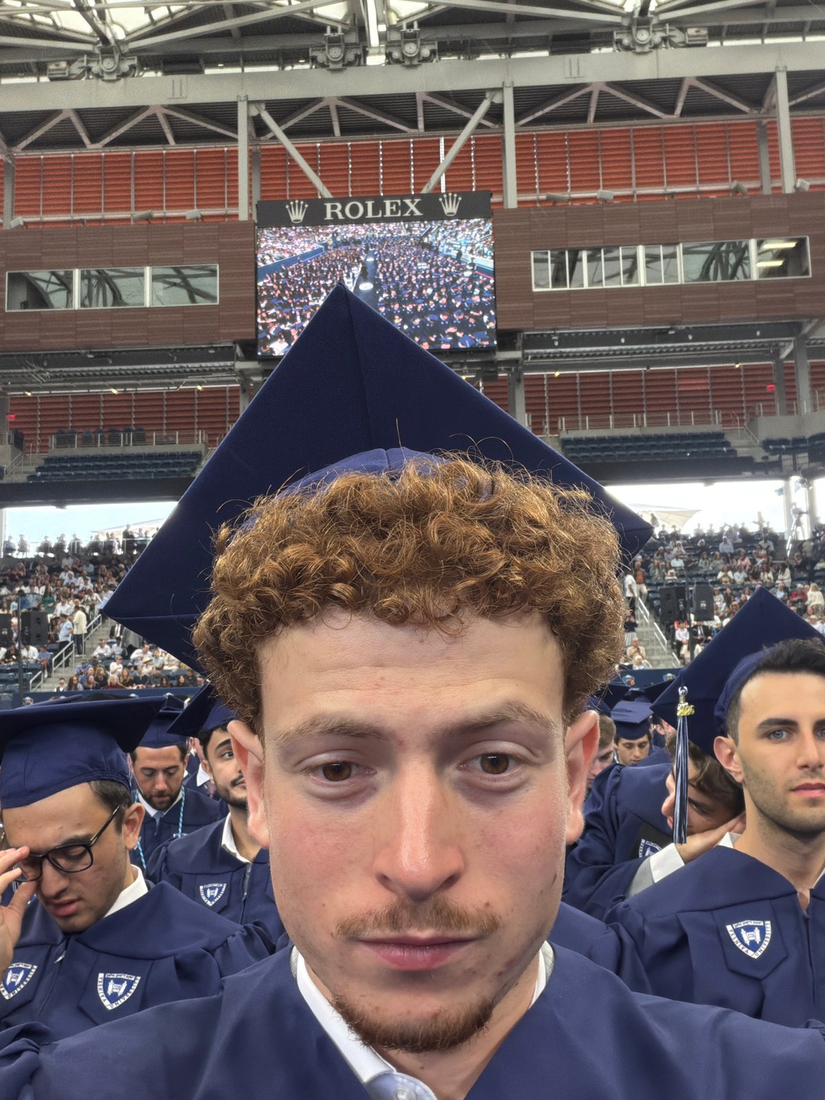 Graduation ceremony held at Arthur Ashe Stadium in NYC