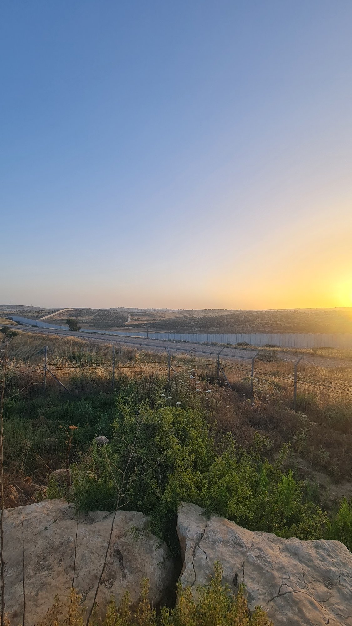 Dawn moments documented across rural Israeli countryside