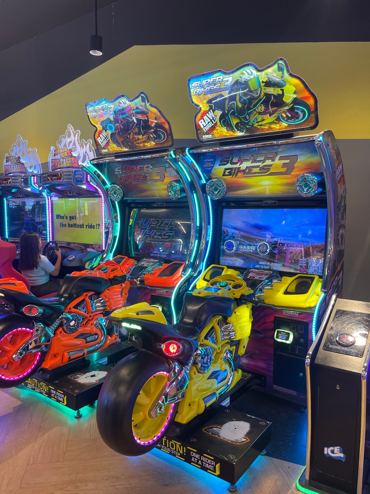Morning at a Manado arcade, toy store, and coastal drive