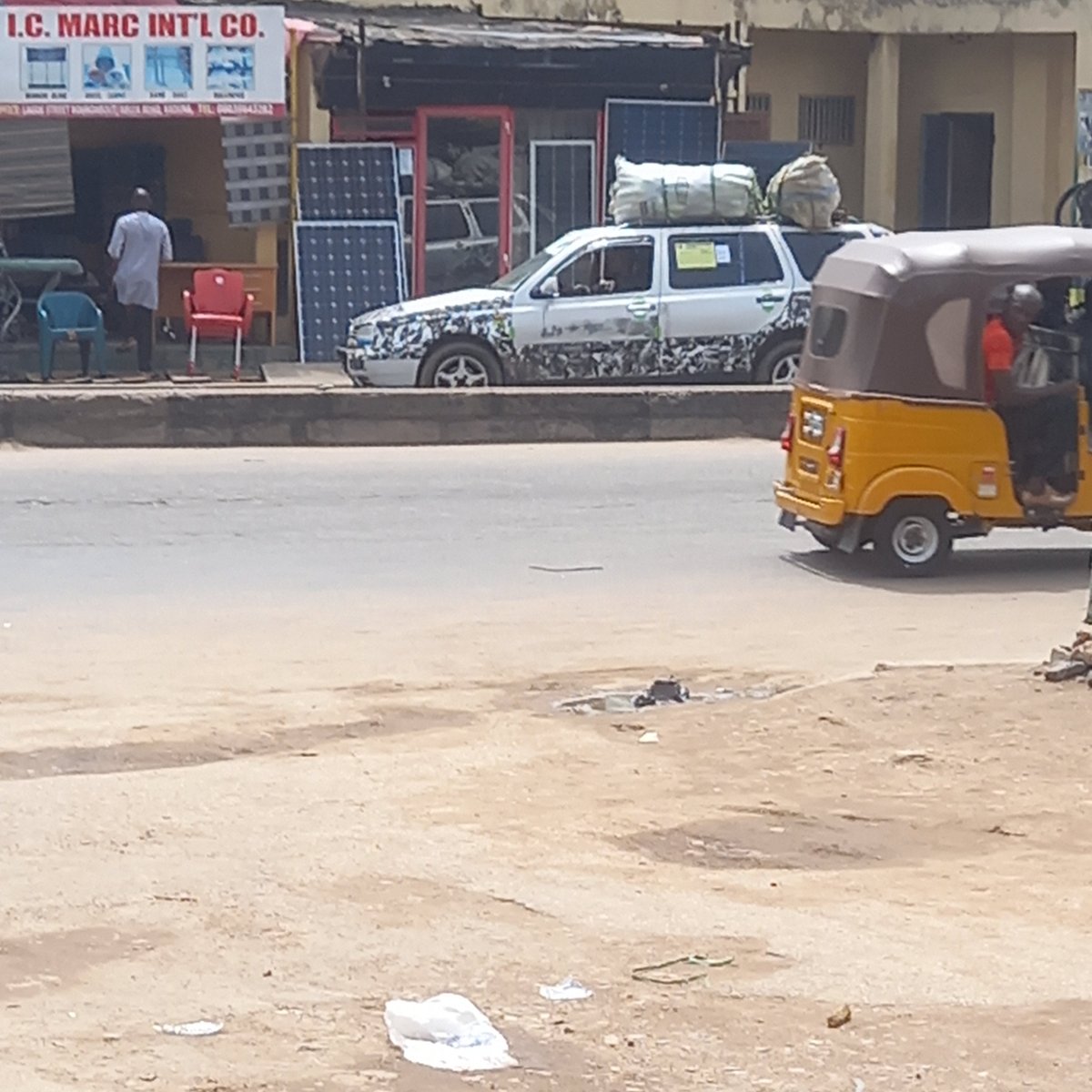 Daily street life documented in Dadi Riba, Nigeria