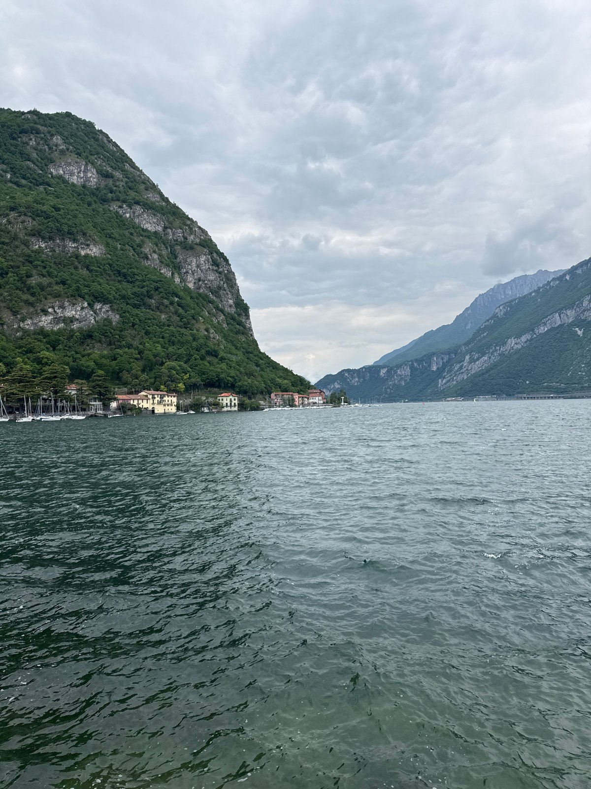 Photographer documents Lake Lecco scenery in Valmadrera, Italy