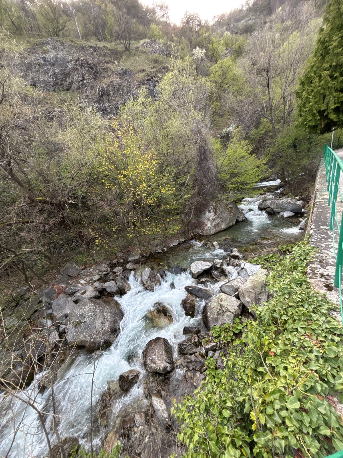 Spring afternoon scenes captured in Karlovo park, Bulgaria