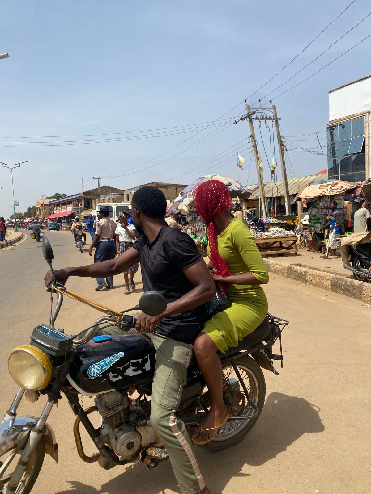 Daily life captured in bustling Kafanchan B market district