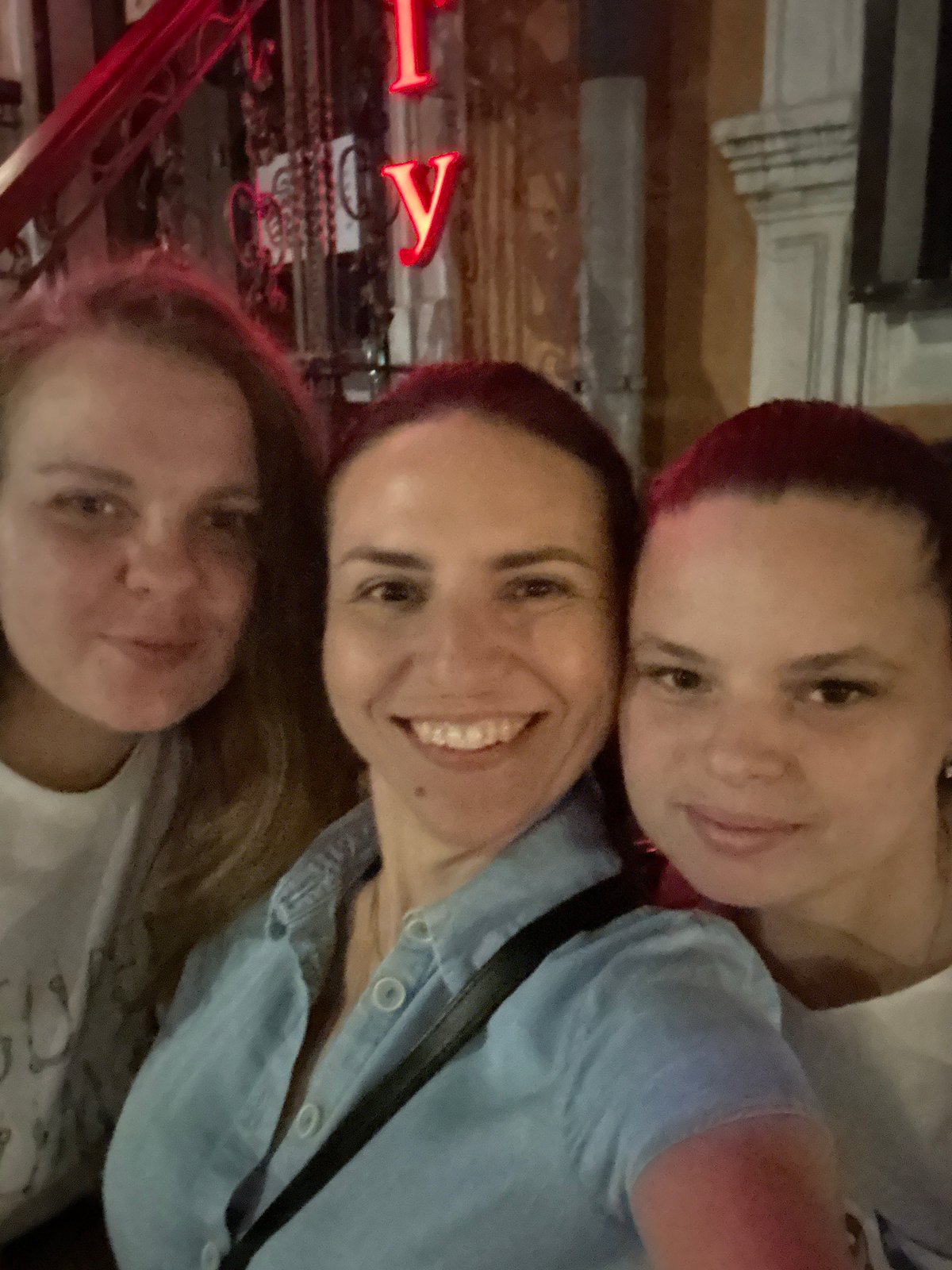 A warm July night out on Odesa's lit-up pedestrian streets