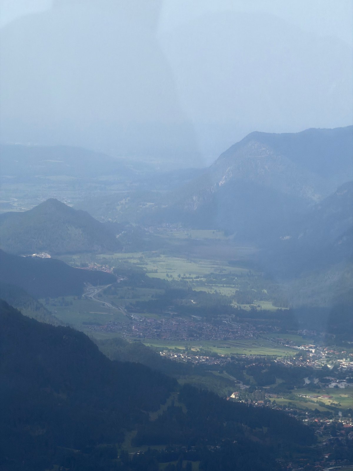 Mountain photographer captures aerial views of Grainau valley