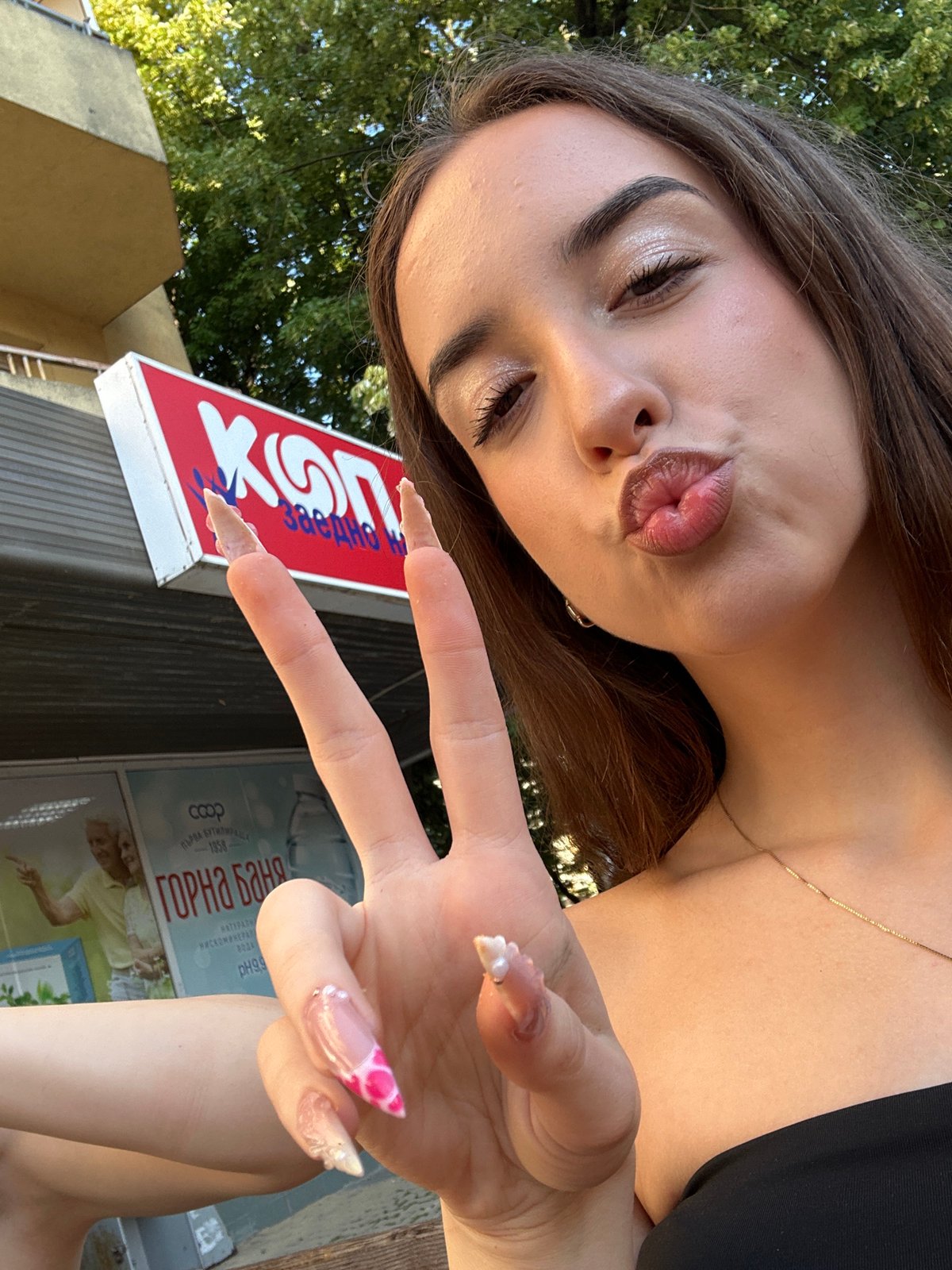 Selfies and street photography session in Shumen, Bulgaria