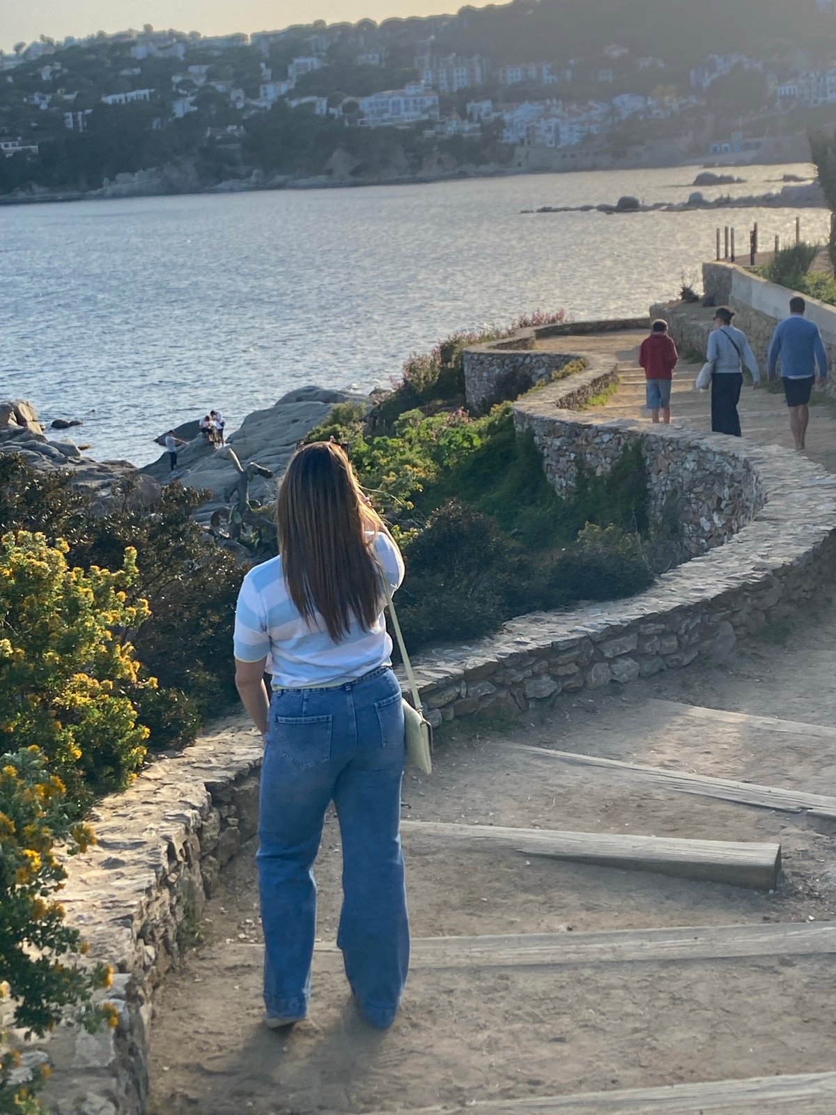 Tourists enjoy coastal walks, photos in Calella De Palafrugell