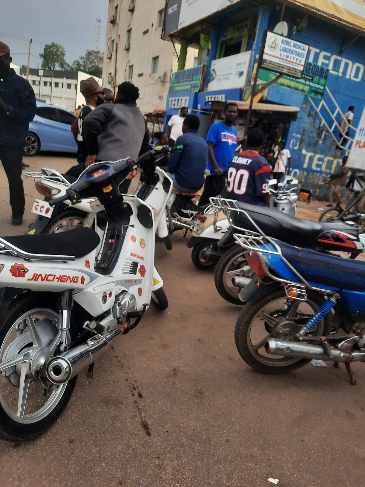 Daily street life documented across Jos, Nigeria neighborhoods
