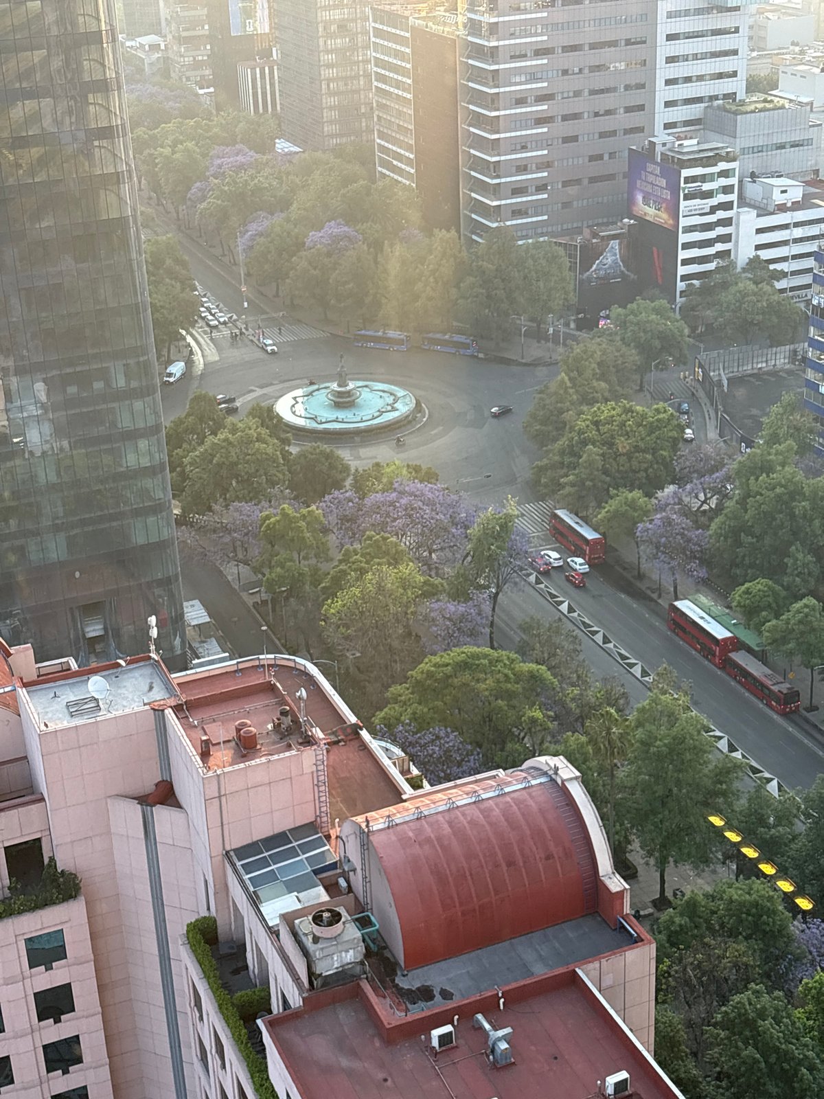 Mexico City captured from multiple elevated viewpoints during midday