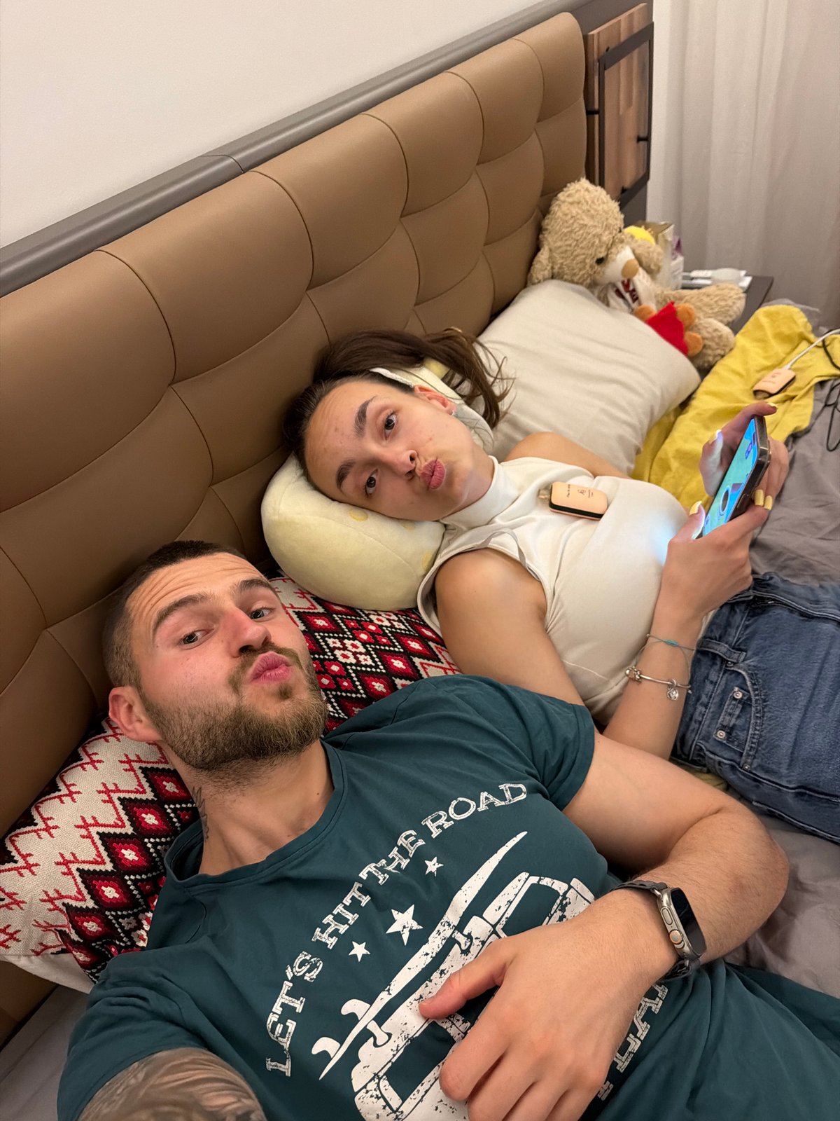 Couple captures casual moments at Sofia home