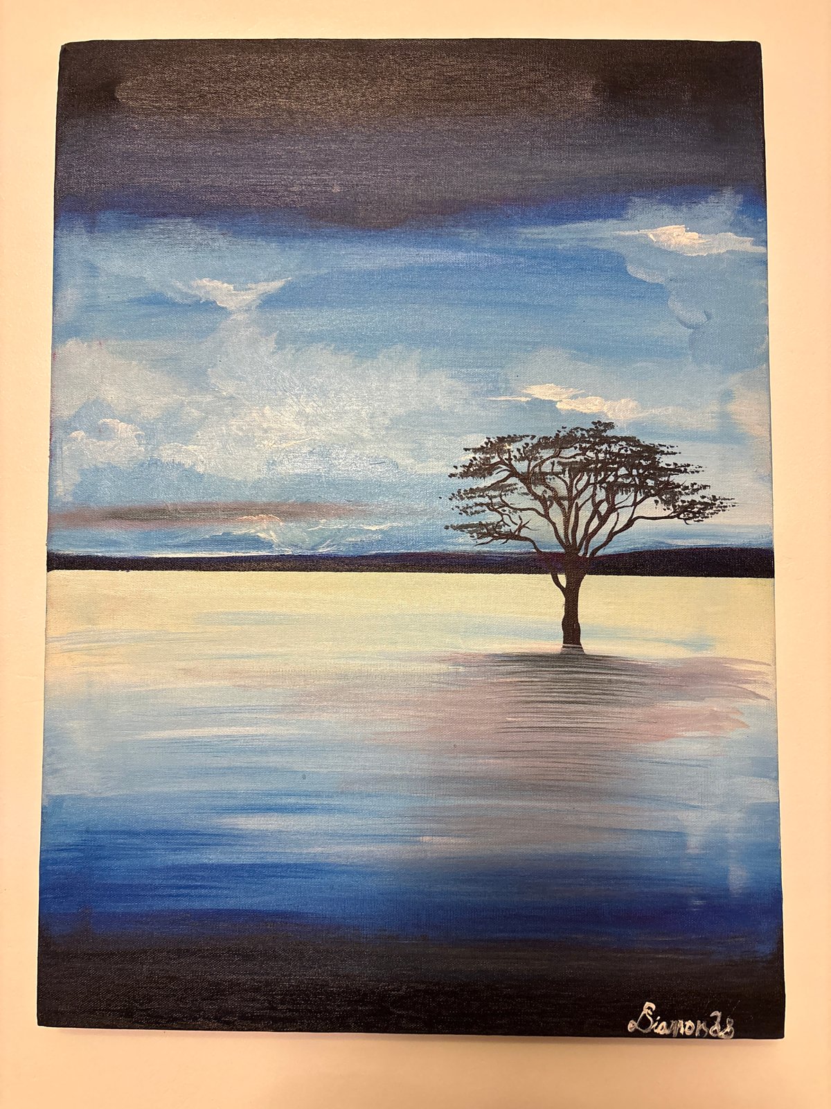 Three paintings on show in Reifild-Ist, Nigeria