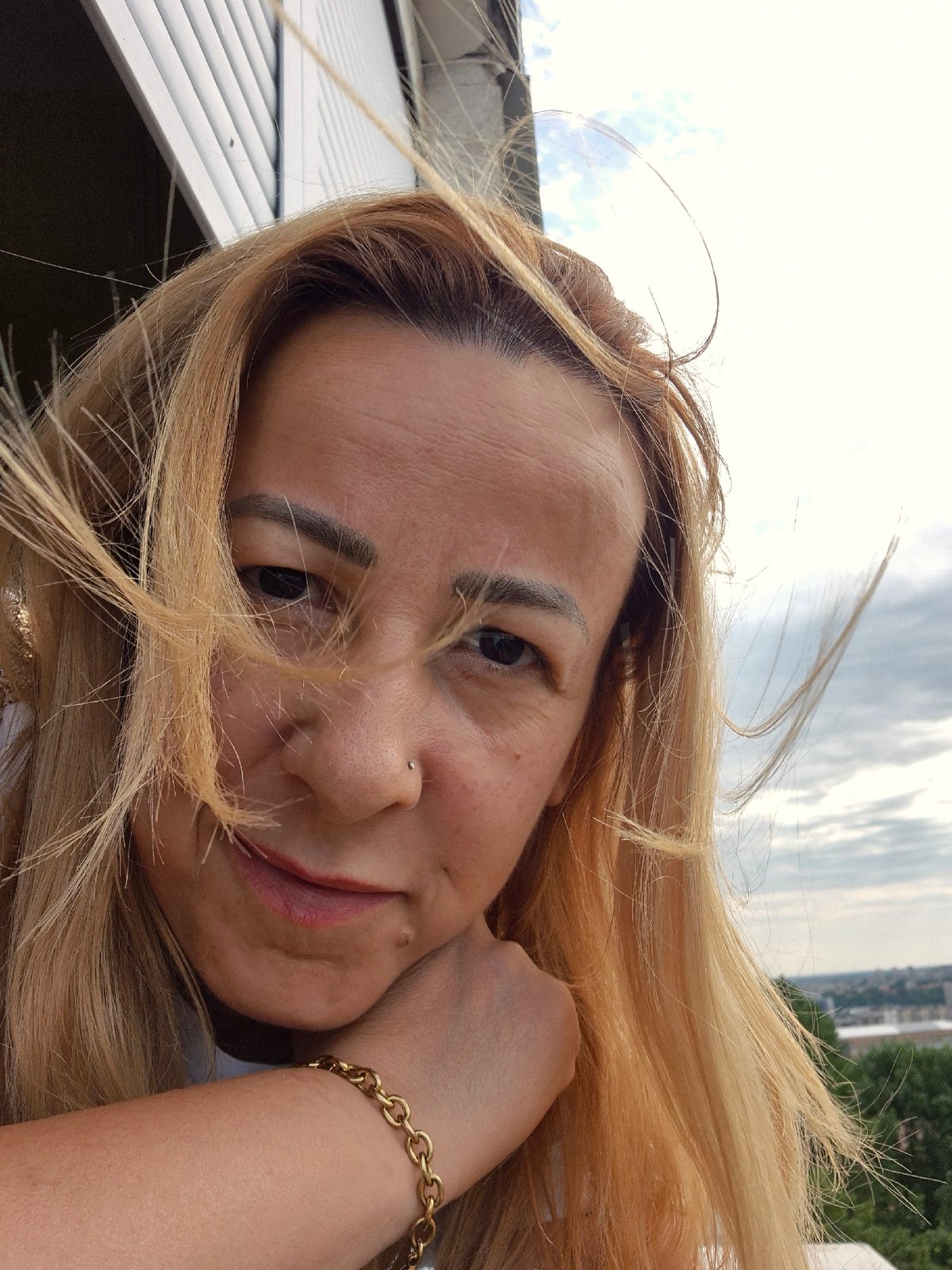 Mixed selfies and nature shots from June afternoon