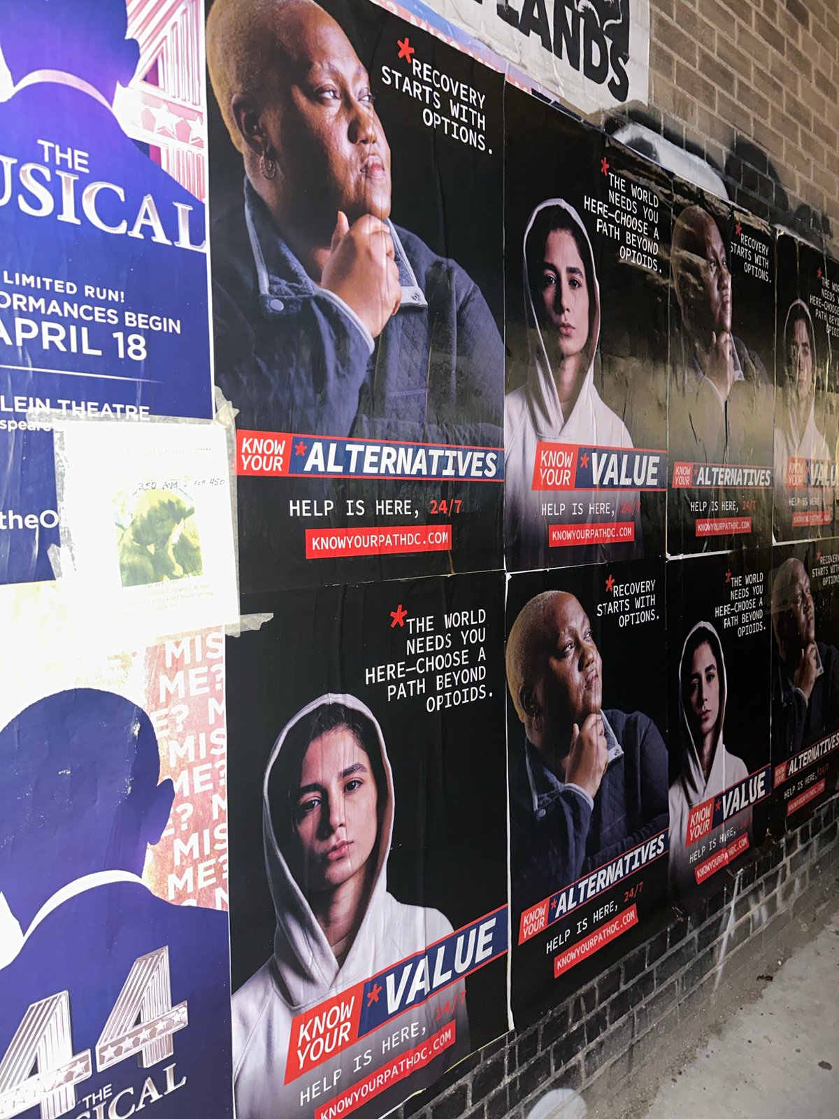 'Know Your Path' Posters Spotted in Washington Alleyway