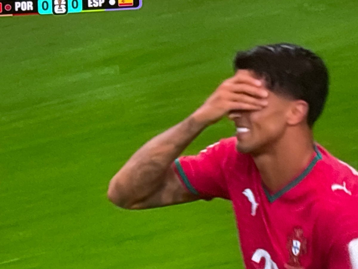 Portugal vs Spain locked 0-0 at halftime, World Cup 2026