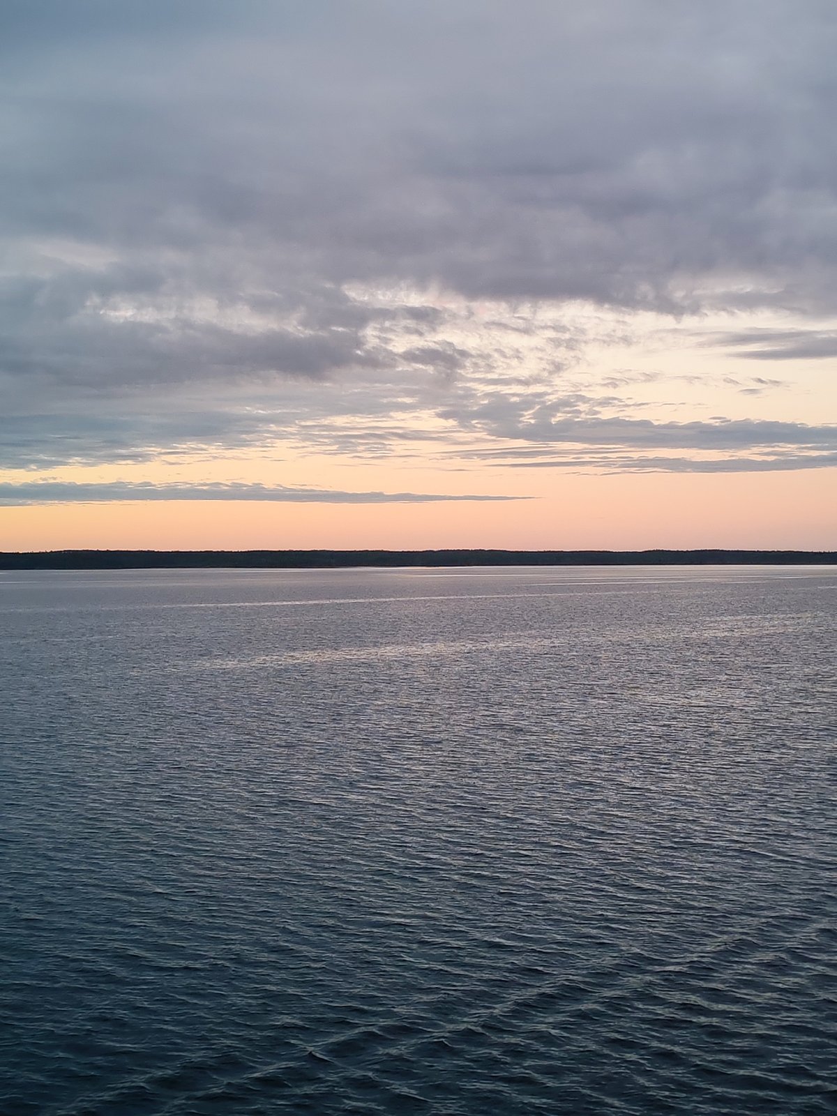 Twilight water landscape photographed in Russia June 2026