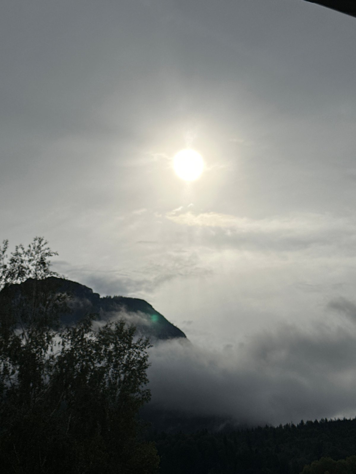 Balcony views and selfies from Garmisch-Partenkirchen on a hazy alpine afternoon