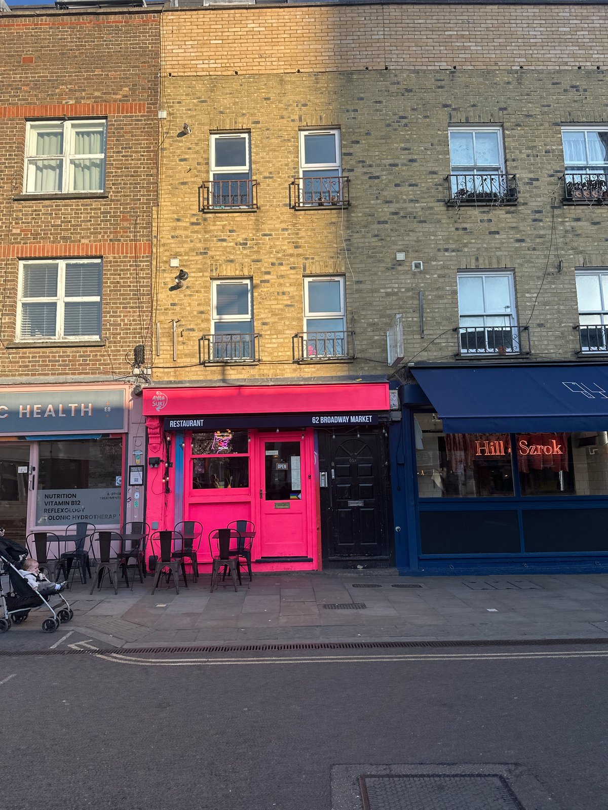 Scrabble game documented at London Broadway Market restaurant