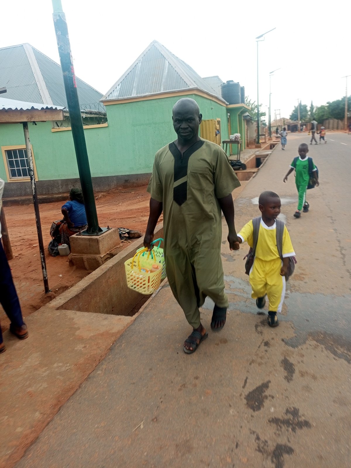 Morning street life captured across Nigerian communities