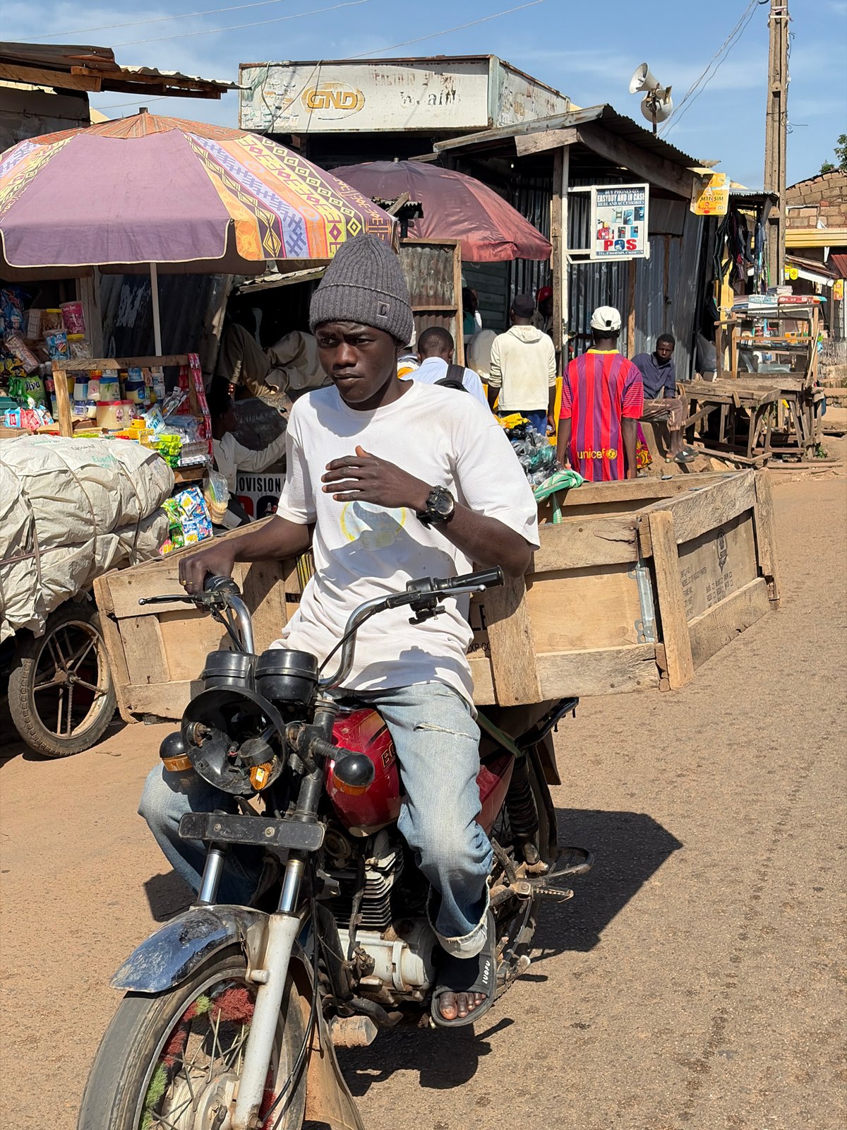 Basketball, street trade, and daily movement in northern Nigeria