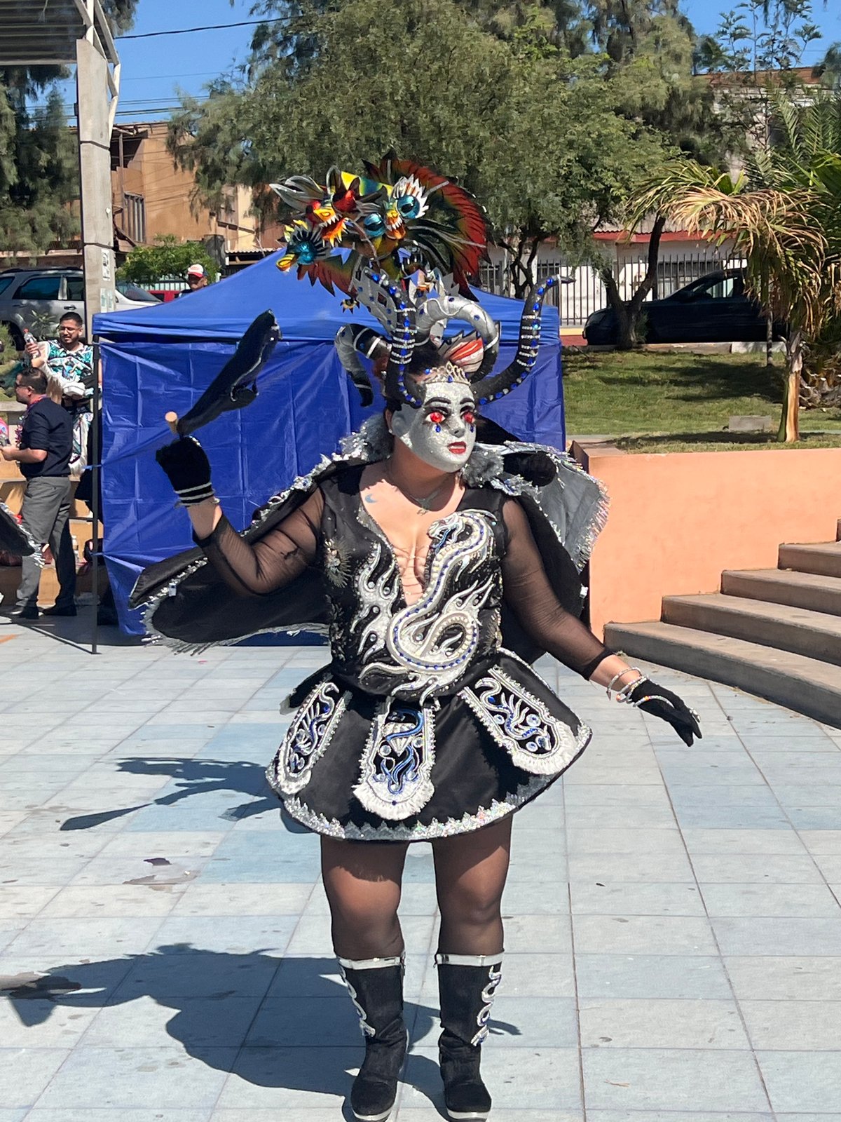 Traditional dance festival fills the streets of Arica, Chile