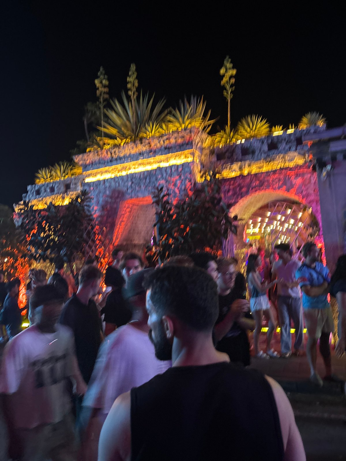 Wednesday night party scene across North Kuta's bars and streets