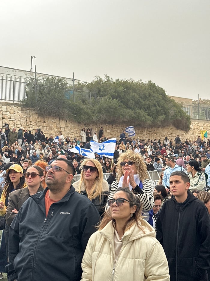 Hundreds attend formal ceremony in Meitar featuring President Herzog