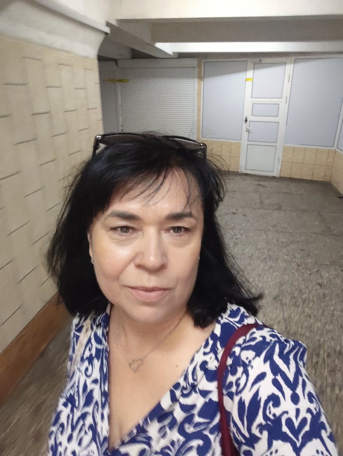 Selfies and platform shots at a sunny train station stop