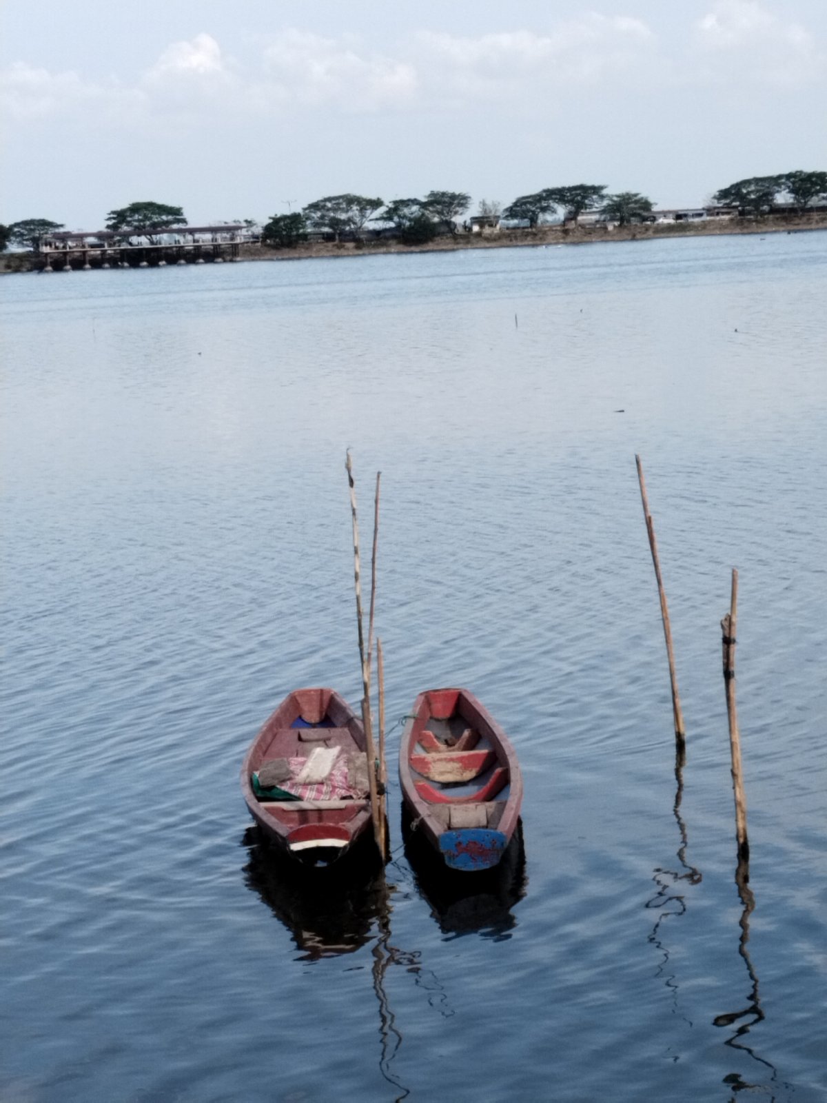 Traditional wooden boats spotted in Lhokseumawe waters