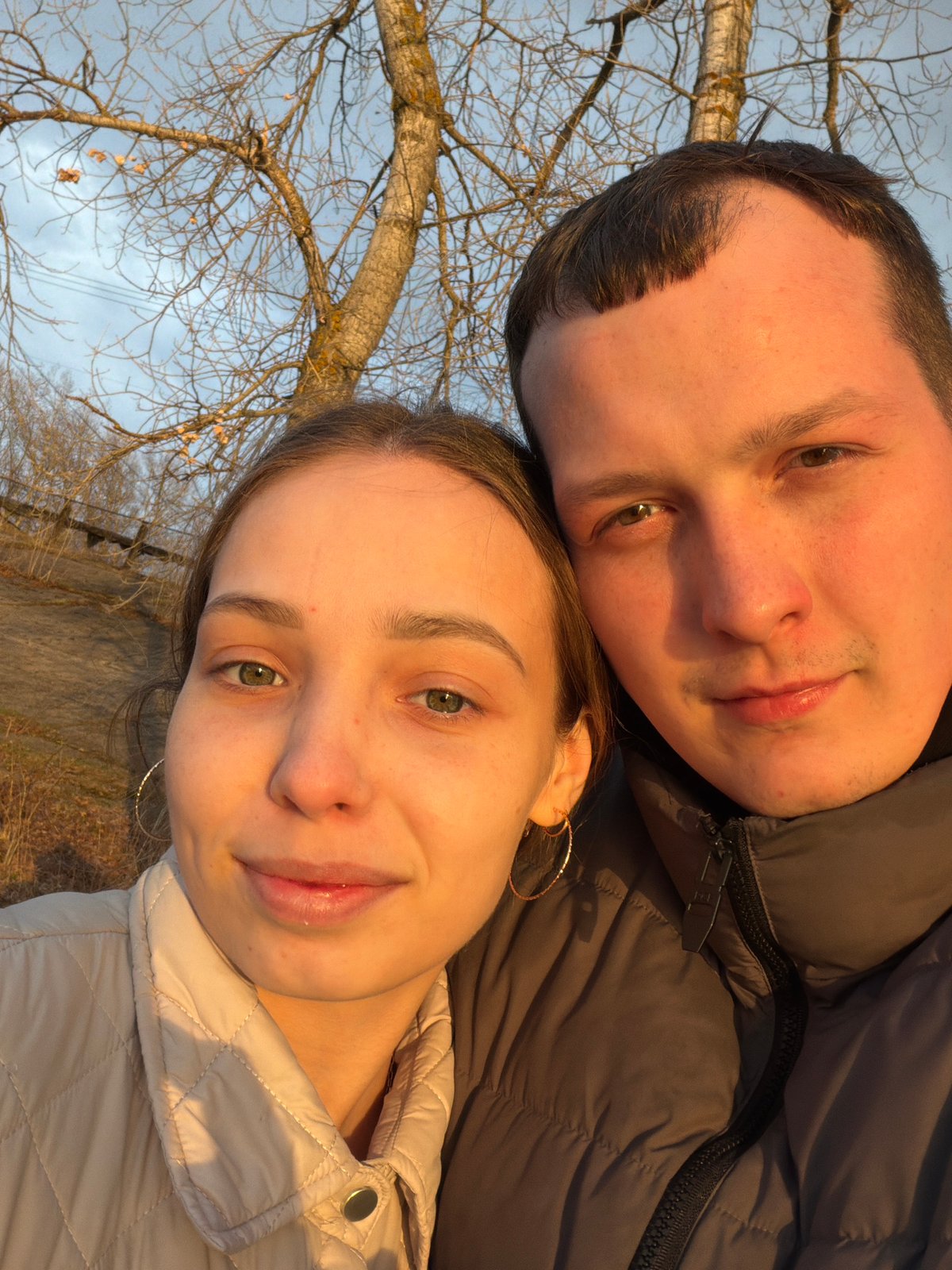 Sunset documented along Kama River in Chaikovsky, Russia