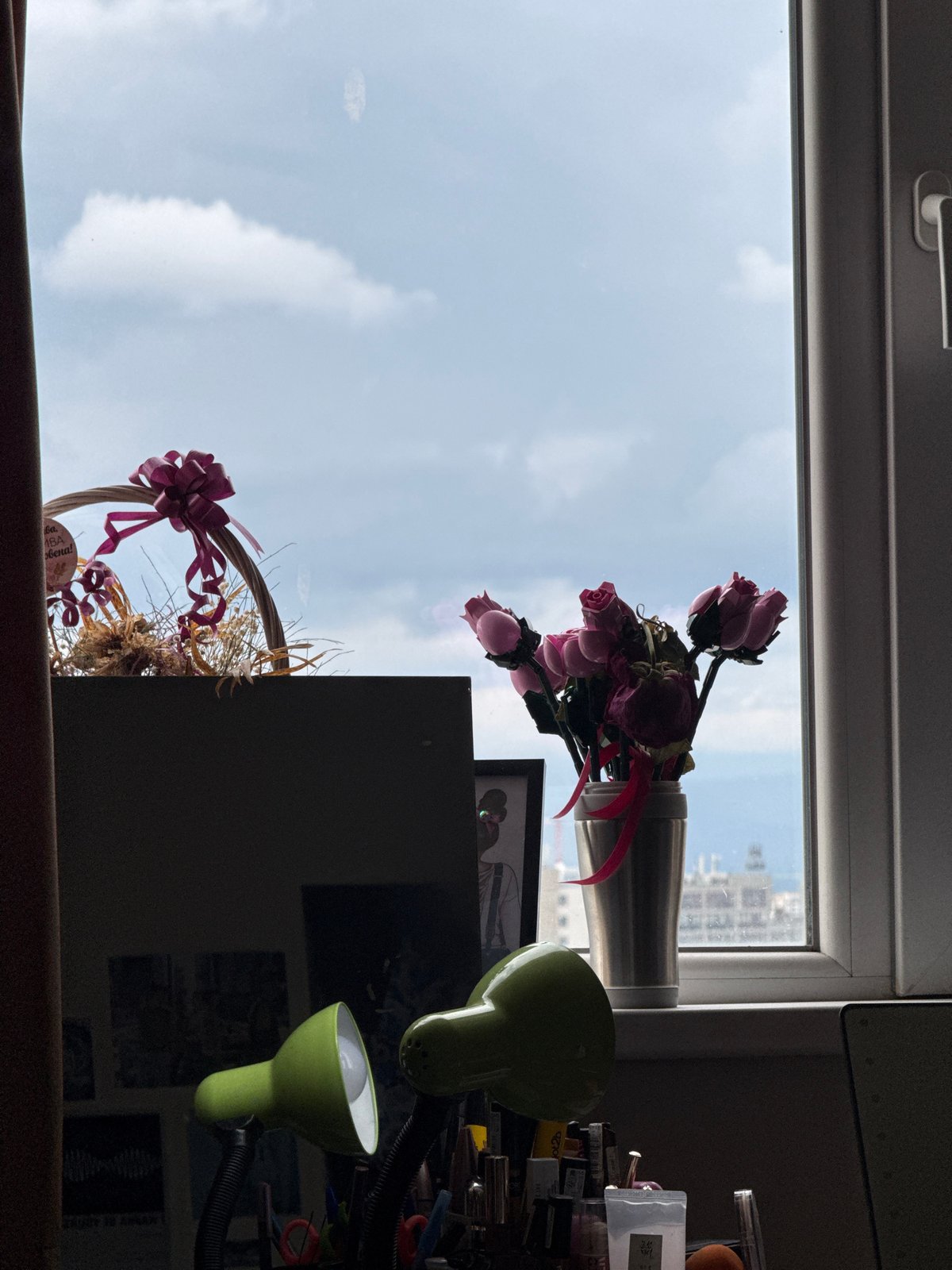 Traditional Bulgarian home decorations captured in Sofia apartment