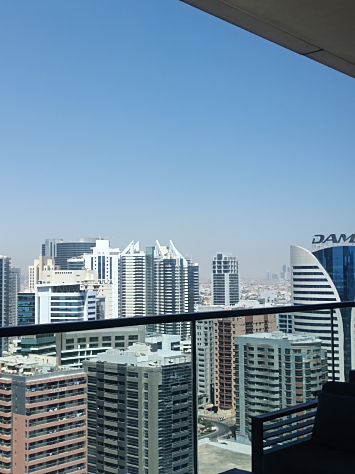 Dubai resident documents morning domestic life from high-rise apartment