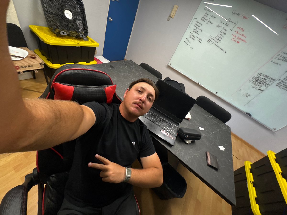 Person relaxes in gaming chair at Mexico City office