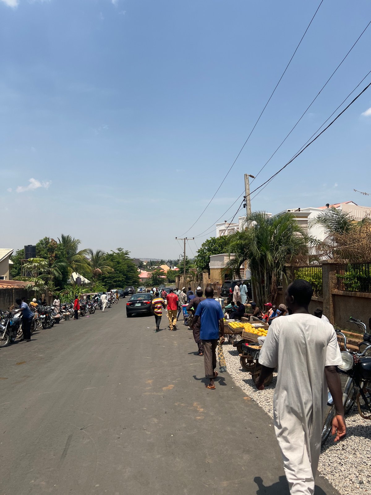 Daily life scenes captured across Abuja markets and streets
