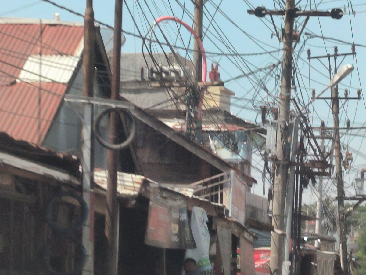 Morning street scenes documented in Lhokseumawe, Indonesia