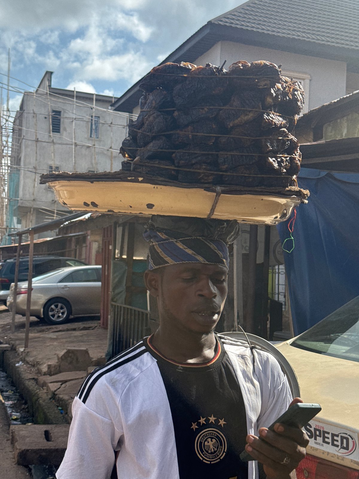 Everyday street life in Enugu, Nigeria