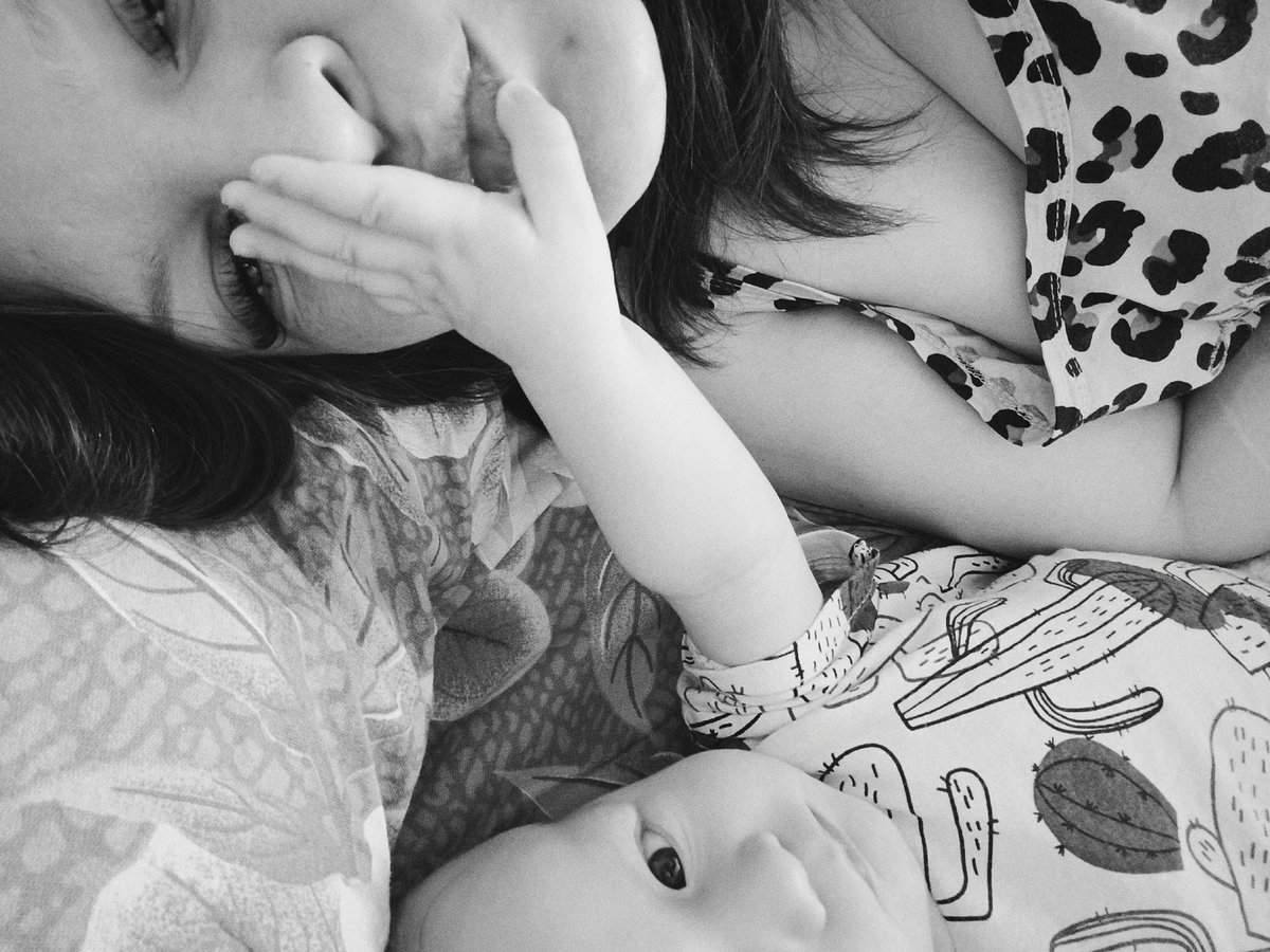 Intimate mother and baby moment captured in Tobolsk