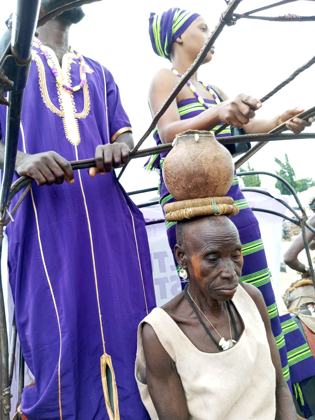 Traditional cultural festival procession celebrates in Maigizo, Nigeria