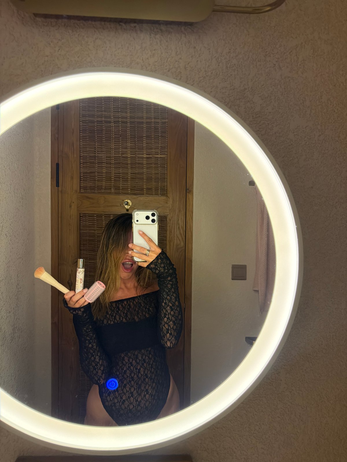 Get Ready With Me content shot in a Bali bathroom