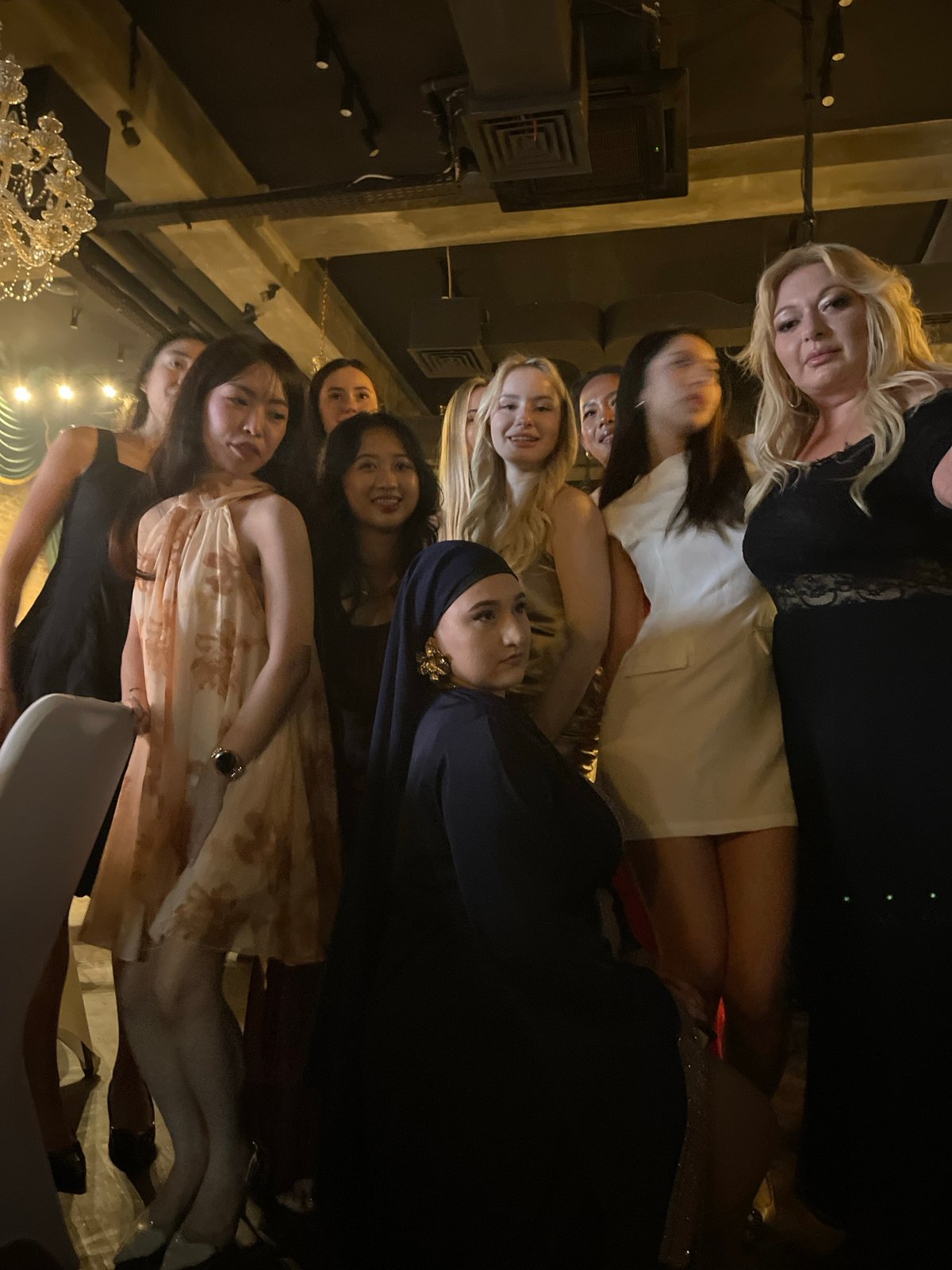 Formal night out at a South Jakarta upscale venue