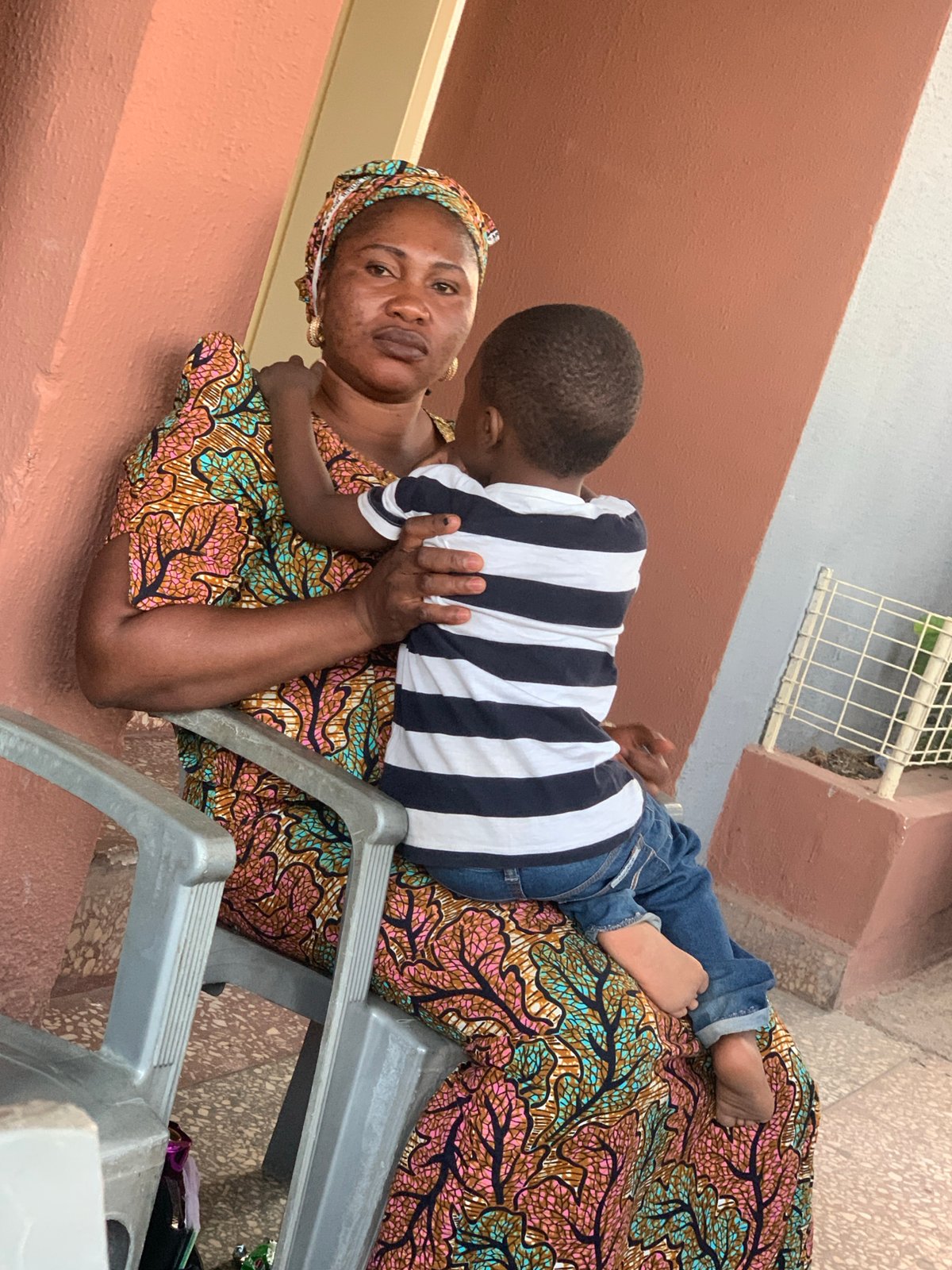 Women gather for henna tattoo session in Jos, Nigeria