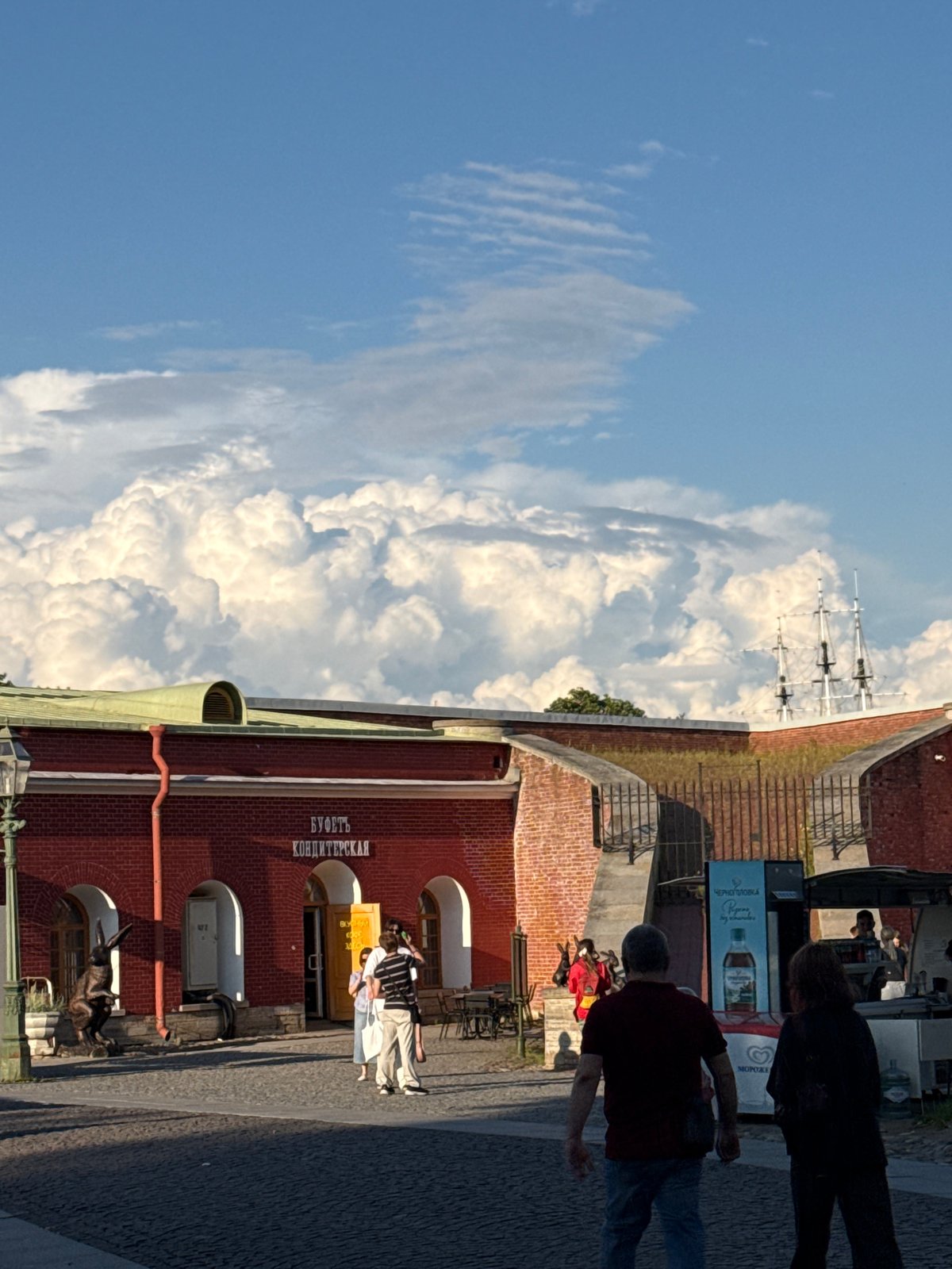Summer afternoon at Peter and Paul Fortress, Saint Petersburg