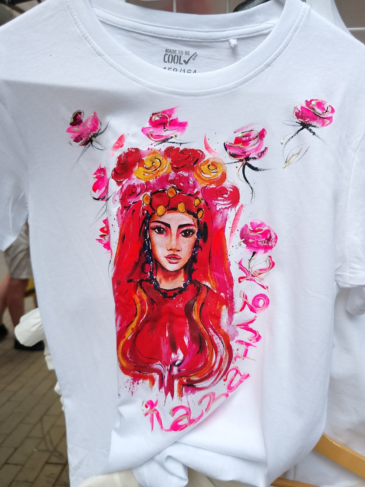 Outdoor market captures everyday commerce in Kazanlak, Bulgaria