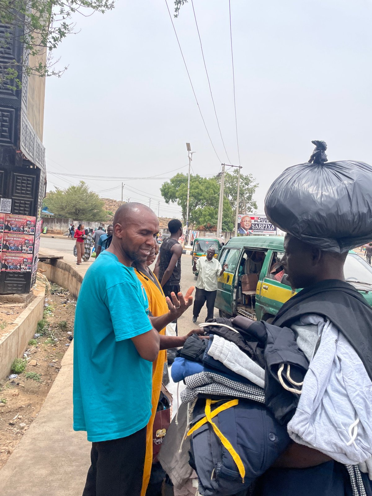 Daily street commerce documented across Jos, Nigeria markets