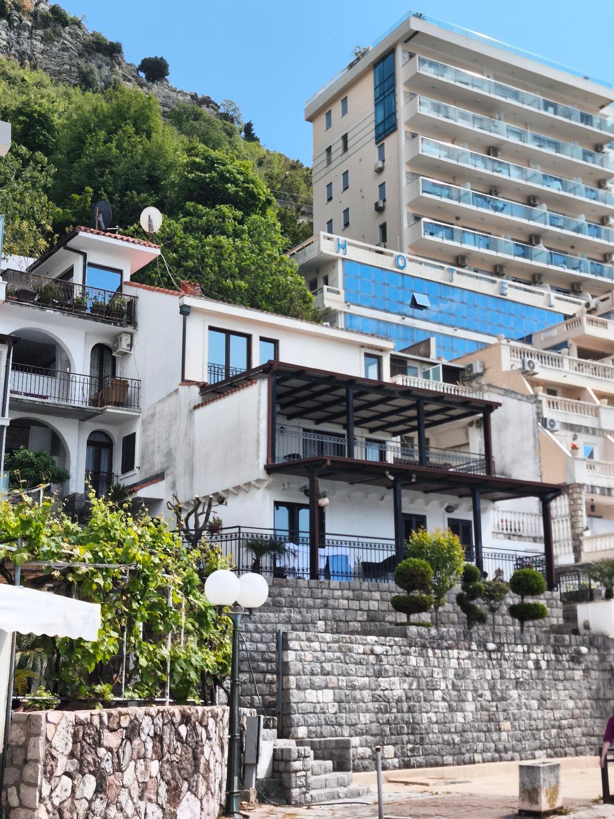 Coastal Montenegro captured in afternoon snapshots across three towns
