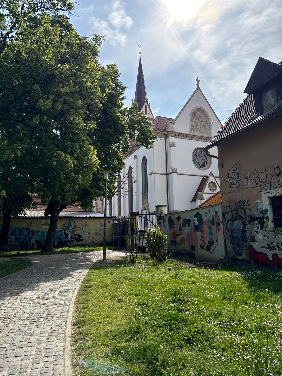 Zagreb's historic architecture documented in morning daylight photography