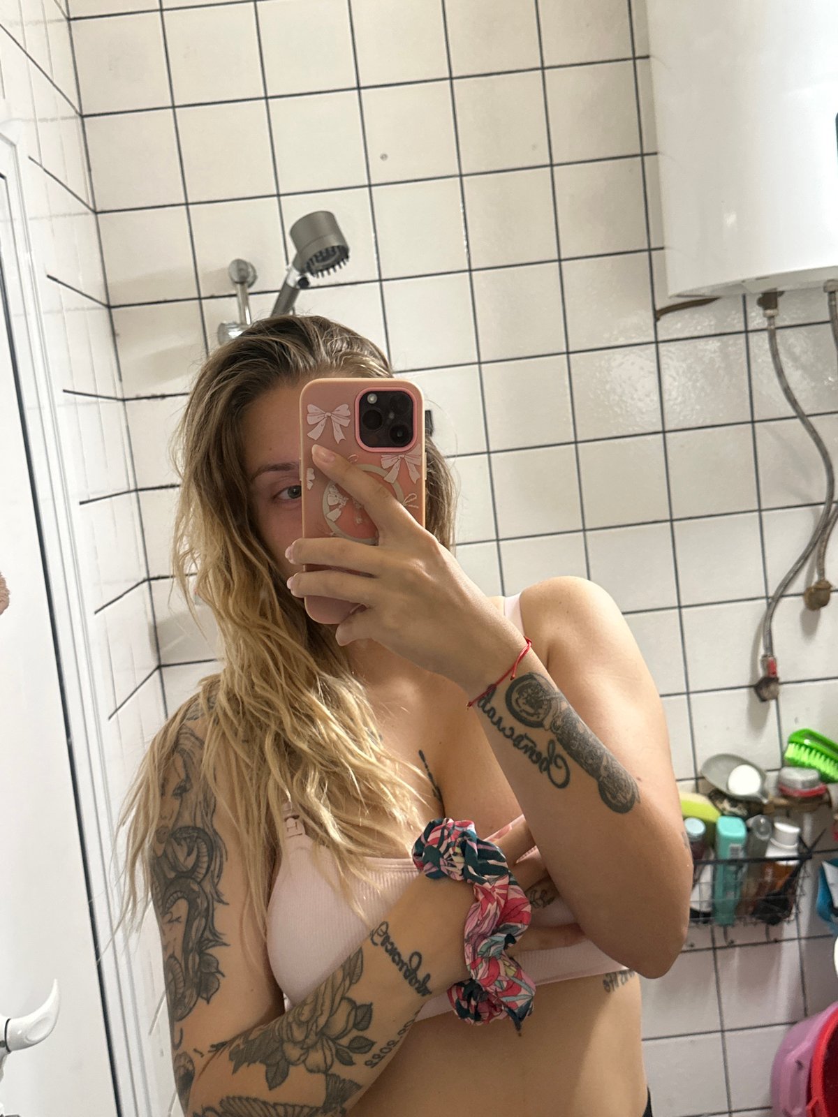 Evening selfie session across bathroom and bedroom in Plovdiv