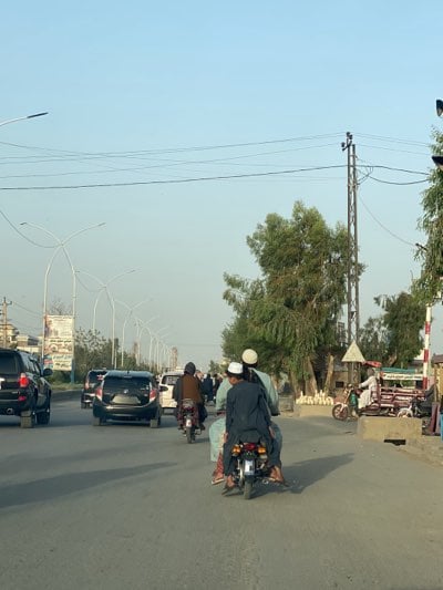 Ordinary street life documented in Kandahar, Afghanistan