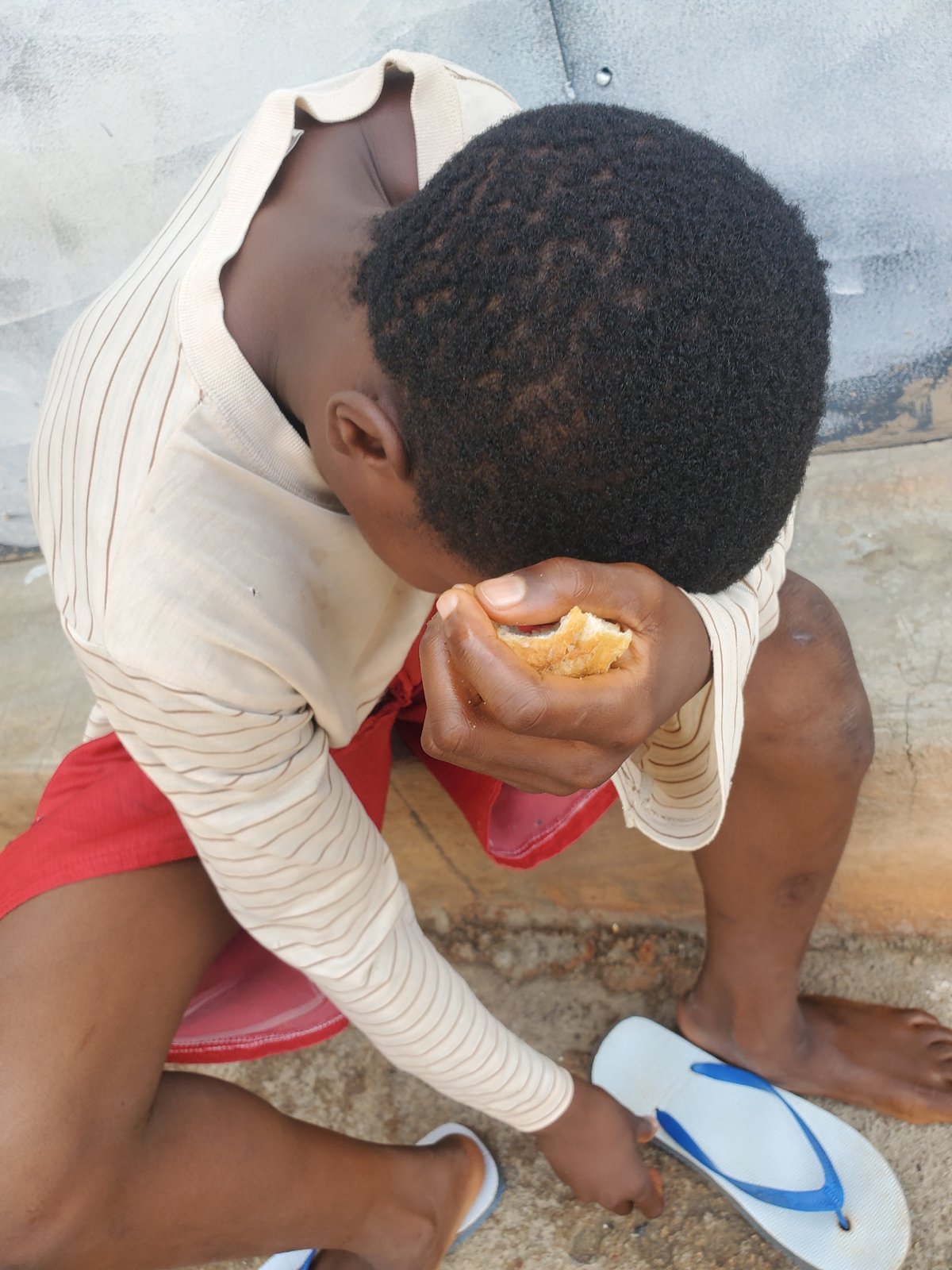 A morning snapshot of everyday street life in Jos, Nigeria