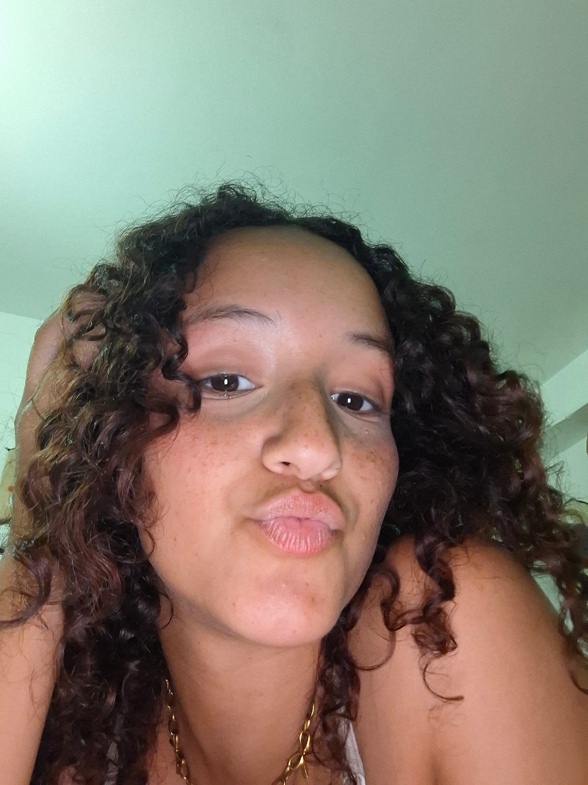Selfie series from an indoor spot in Juan Griego, Venezuela