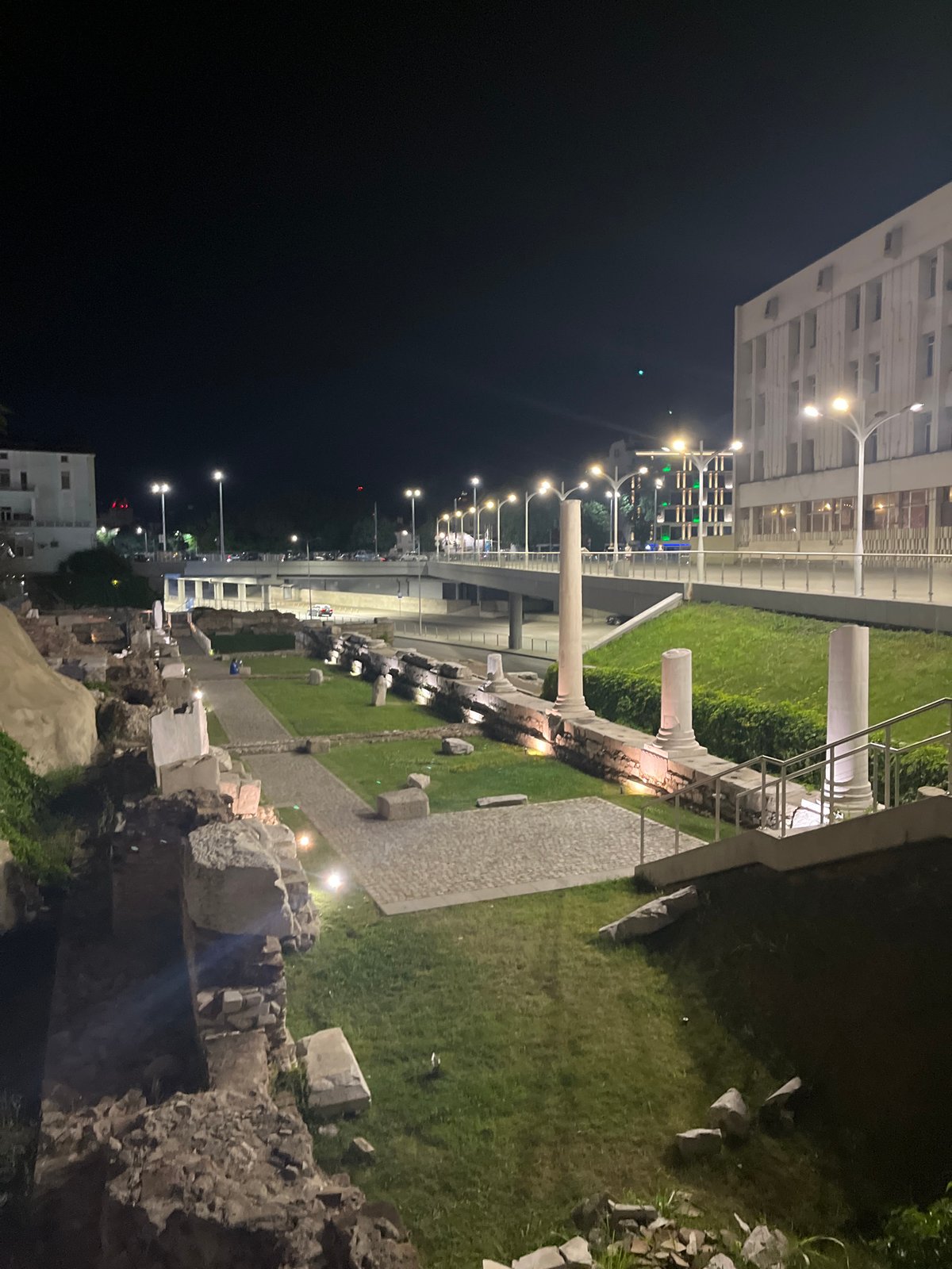 Night out in Plovdiv: ruins, mosques, and pedestrian streets